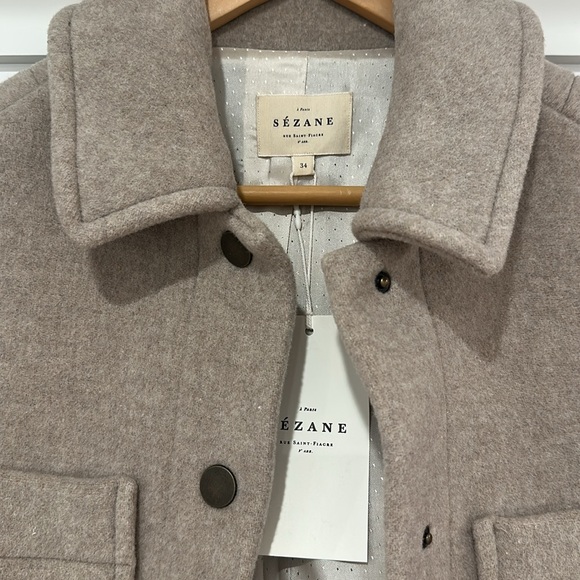 NWT Sezane Armando Coat - Picture 9 of 9